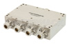 4 分配 広帯域 合成器、2 GHz 〜 6 GHz N型