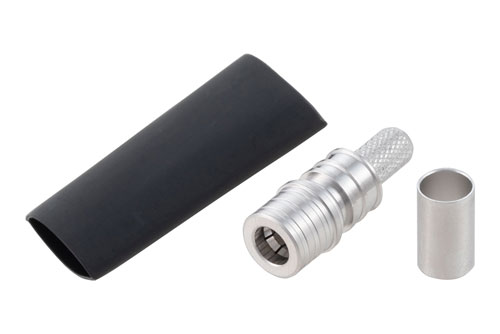 QMA オス QD コネクタ 圧着/ノンソルダー端子接続, LMR-240, LMR-240-DB, LMR-240-UF, LMR-240-FR, RG8X, PE-C240