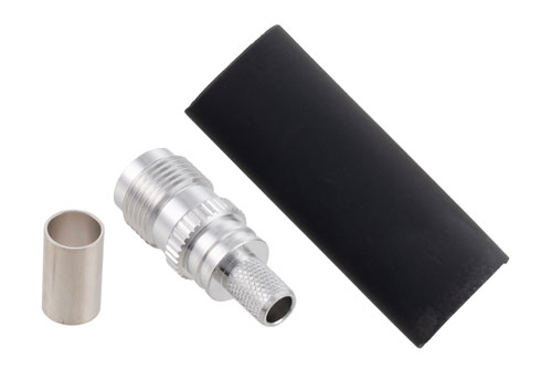 TNC メス コネクタ 圧着/ノンソルダー端子接続, LMR-240, LMR-240-DB, LMR-240-UF, LMR-240-FR, RG8X, PE-C240