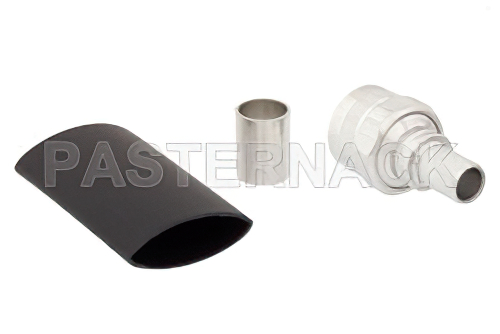 N オス コネクタ、圧着/ノンソルダー端子接続、LMR-400、PE-C400、IP67準拠