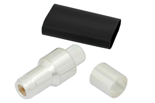 N メス コネクタ、圧着/ノンソルダー端子接続、LMR-600、PE-C600