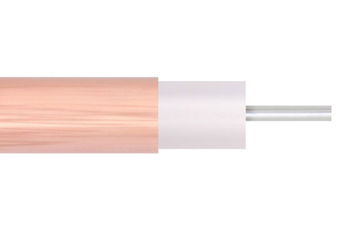 75 オーム 141 セミリジッド 同軸ケーブル, 銅 外部導体