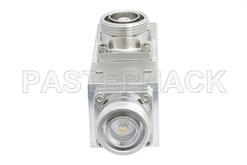 低 PIM 4.8 dB 7/16 DIN 不均等タッパー、350 MHz 〜 5.85 GHz 最大 300 W