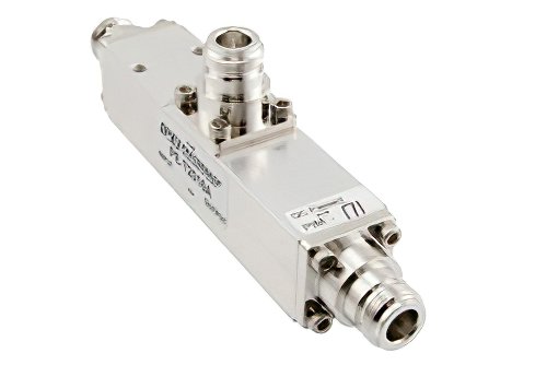 低 PIM 10 dB N 不均等タッパー、698 MHz 〜 2.7 GHz 最大 300 W