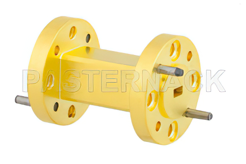 WR-10 〜 WR-12 導波管トランジション 1 インチ長、UG-387/U-Mod