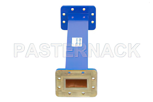 WR-137 商用グレード 直管導波管セクション 12 インチ長、CPR-137G フランジ、動作範囲 5.85 GHz 〜 8.2 GHz