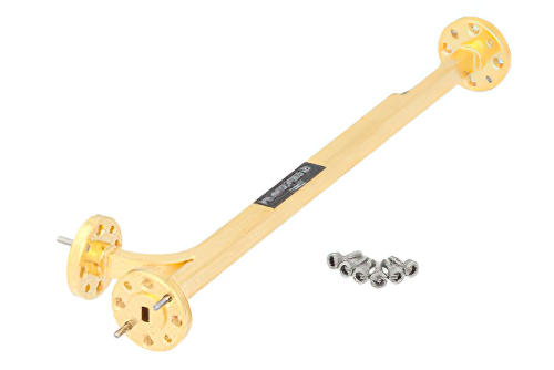 WR-15導波管 20 dB ブロードウォール結合器、UG-385/Uラウンドカバーフランジ、E 面 結合ポート、50 GHz 〜 75 GHz、真鍮銅