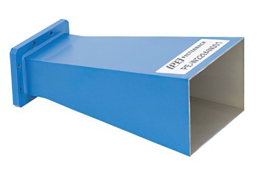 WR-229 導波管ゲインホーンアンテナ、3.3 GHz 〜 4.9 GHz 、公称 10 dB ゲイン、CMR-229 フランジ