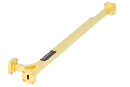 WR-28導波管 10 dB ブロードウォール結合器、UG-599/Uスクエアカバーフランジ、E 面 結合ポート、26.5 GHz 〜 40 GHz、真鍮銅