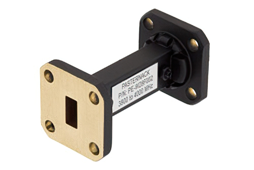 導波管バンドパスフィルタ、WR-28 インターフェイス、通過帯域 38 GHz 〜 40 GHz