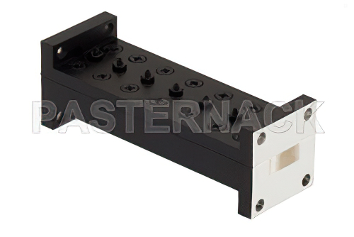 導波管バンドパスフィルタ、WR-42 インターフェイス、通過帯域 20.2 GHz 〜 21.2 GHz