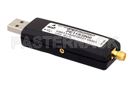 USB 周波数シンセサイザモジュール、フェーズロックループ (PLL)、35 MHz 〜 4.4 GHz 出力、SMA