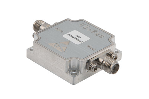 SPI PLL 周波数シンセサイザ, 1 GHz - 6.4 GHz, 20 Hz ステップ, +15 dBm 出力, 100 MHz リファレンス,  +4.75 Vdc, SMA 出力