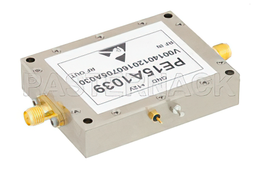 0.5 dB NF、16 dBm P1dB、1.215 GHz から 1.4 GHz、低ノイズ増幅器、25 dB ゲイン、SMA