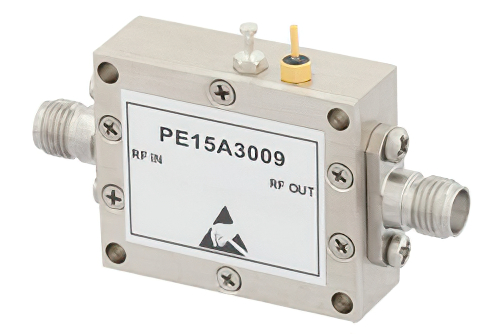 600 mW Psat、2 GHz  〜 24 GHz、中電力広帯域増幅器、12 dB ゲイン、35 dBm IP3、4 dB NF、2.92mm