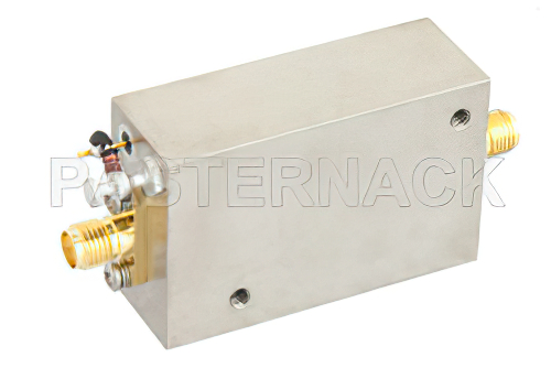 600 mW Psat、800 MHz  〜 5.5 GHz、中電力広帯域増幅器、20 dB ゲイン、34 dBm IP3、SMA