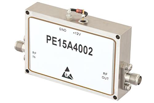 1 W P1dB、12 GHz  〜 18 GHz、中電力広帯域増幅器、33 dB ゲイン、39 dBm IP3、6 dB NF、SMA