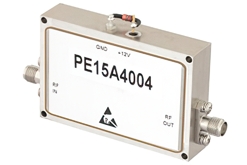 1 W P1dB、6 GHz  〜 12 GHz、中電力広帯域増幅器、38 dB ゲイン、39 dBm IP3、5 dB NF、SMA