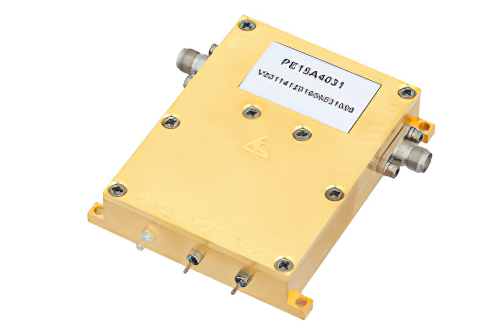 900 mW P1dB、10 MHz  〜 6 GHz、中電力広帯域増幅器、13 dB ゲイン、5 dB NF、SMA