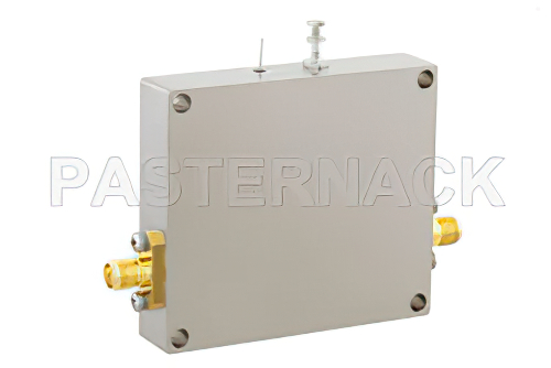 2 W Psat、500 MHz 〜 6 GHz、中電力広帯域増幅器、24 dB ゲイン、SMA