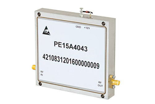 44 dB ゲイン、3 W P1dB、2 GHz から 6 GHz、中電力ブロードバンド増幅器、45 dBm IP3、4.5 dB NF、SMA