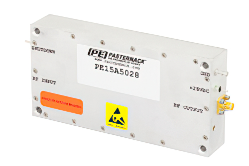 43 dB ゲイン、25 W Psat、0.15 MHz  〜 230 MHz、大電力増幅器、LDMOS、48 dBm IP3、SMA