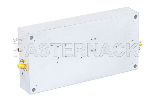 44 dB ゲイン、8 W Psat、0.5 MHz  〜 500 MHz、大電力増幅器、LDMOS、42 dBm IP3、SMA