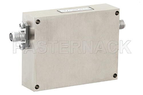 40 dB Gain, 5 Watt P1dB, 8 GHz to 12 GHz, High Power Amplifier, SMA, 44 dBm IP3