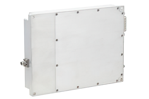 43 dB ゲイン、20 W Psat、6 GHz 〜 10 GHz、ハイパワー GaN 増幅器、SMA、Class AB