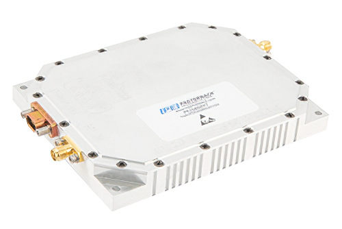 45 Watt GaN Power Amplifier, 800 MHz to 2000 MHz, Class AB, L-Band, 45% Efficiency, 28V, SMA