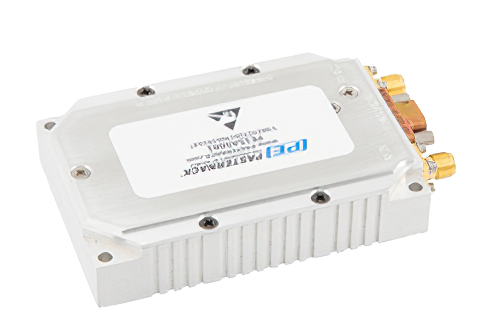 18 Watt GaN Power Amplifier, 1000 MHz to 2500 MHz, Class AB, L & S Bands, 50% Efficiency, 28V, SMA