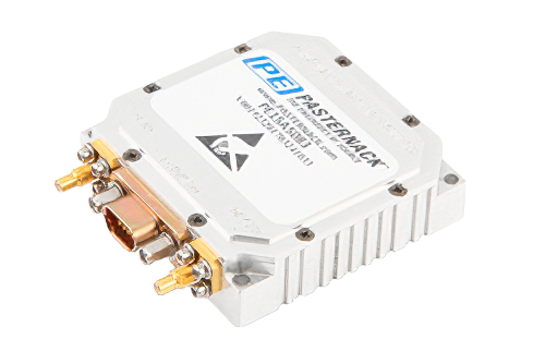 7 Watt GaN Power Amplifier, 1000 MHz to 2500 MHz, Class AB, L & S Bands, 35% Efficiency, 28V, SMA