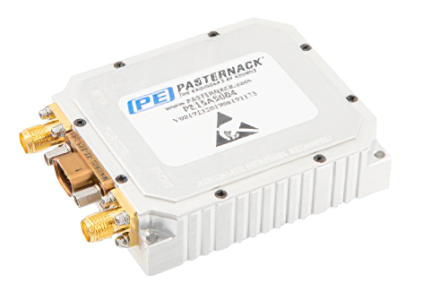 10 Watt GaN Power Amplifier, 200 MHz to 2600 MHz, Class AB, High VHF through S Bands, 40% Efficiency, 28V, SMA