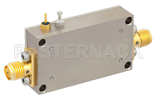 40 dB ゲイン、31.5 dBm IP3、1.5 dB NF、17 dBm P1dB、10 MHz から 1,000 MHz、低ノイズ増幅器、SMA