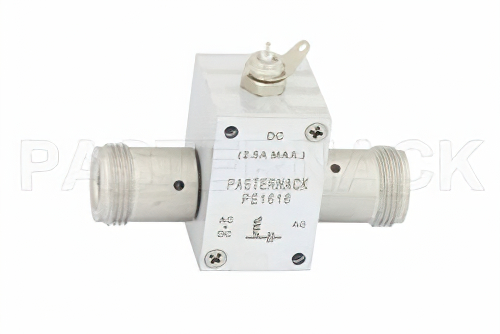 50 Ω Nジャック バイアス・ティー; 10 MHz - 6 GHz