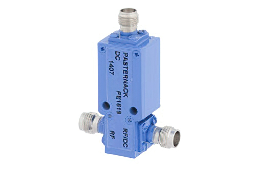 わまはさ 0.03 MHz 〜 70 GHz 1.85mm バイアスティ 最大 500 mA、25 VDC