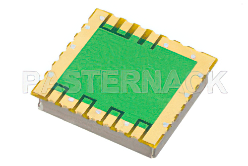 表面実装 (SMT) 100 MHz フェーズロック水晶発振器、10 MHz 外部リファレンス、位相雑音 -150 dBc/Hz、0.9 インチケース