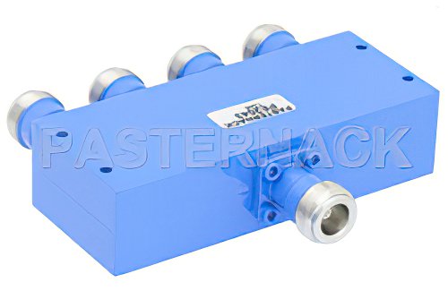 50 Ω、N 電力4分配器、12 GHz 〜 18 GHz、定格 30 W