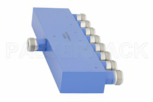 50 Ω、N 電力8分配器、2 MHz 〜 500 MHz、定格 1 W