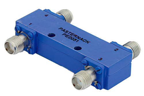 SMAジャック 90°ハイブリッド; 1.0 - 2.0 GHz