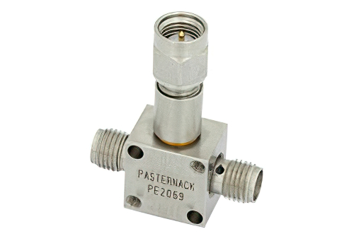 50 Ω、SMA 抵抗性電力2分配器、DC 〜 6 GHz、定格 1 W