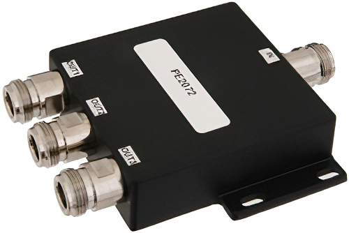 50 Ω、N 電力3分配器、800 MHz 〜 2.5 GHz、定格 50 W
