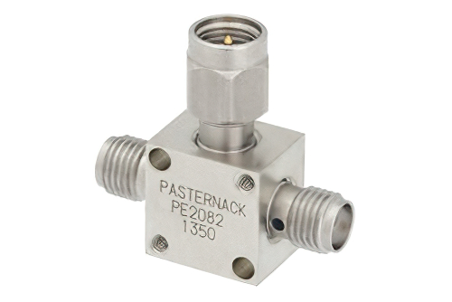 50 Ω、SMA 抵抗性電力2分配器、DC 〜 6 GHz、定格 2 W