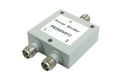 50 Ω、SMA 電力2分配器、1 GHz 〜 4 GHz、定格 20 W