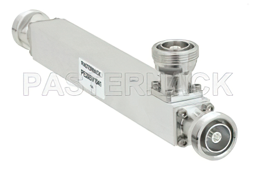 50 Ω、7/16 DIN 電力2分配器、376 MHz 〜 2.5 GHz、定格 300 W