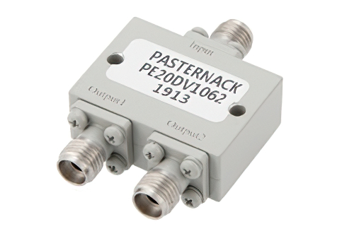 2 分配 2.92mm 電力分配器、10 GHz 〜 43.3 GHz 最大 20 W