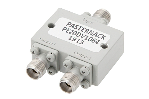 2 分配 2.92mm 電力分配器、18 GHz 〜 40 GHz 最大 20 W