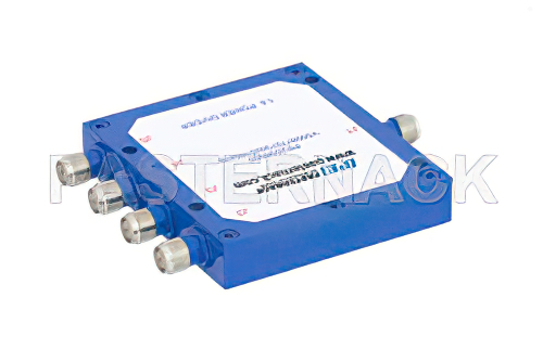 4 方向 SMA 電力 分配器 ； 800 MHz 〜 2.5 GHz 定格 30 Watts