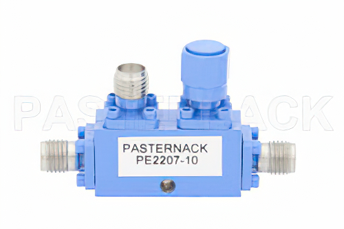 方向性 10 dB SMA 結合器、最大 18 GHz、最大定格 50 W