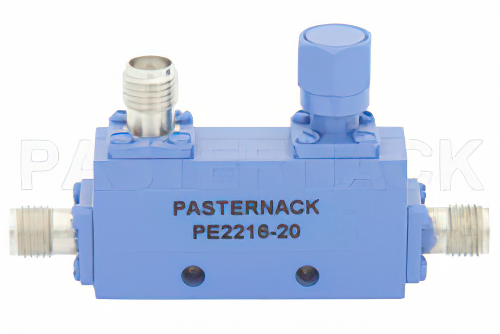 方向性 20 dB SMA 結合器、最大 18 GHz、最大定格 50 W